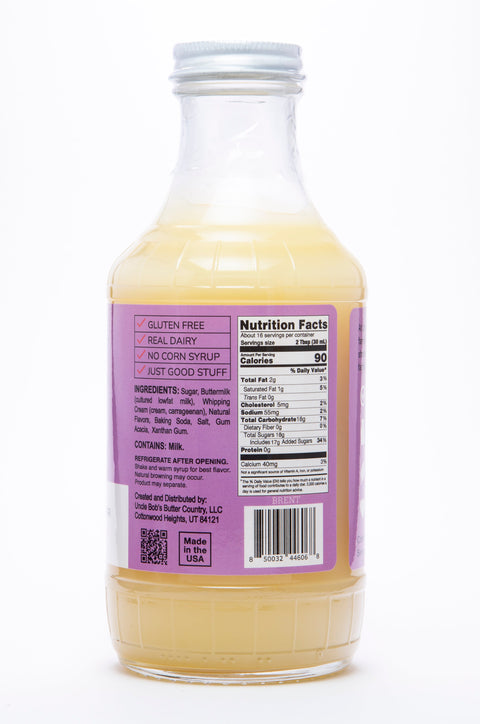 Huckleberry Cream Syrup