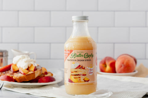 Peaches & Cream Syrup image 1